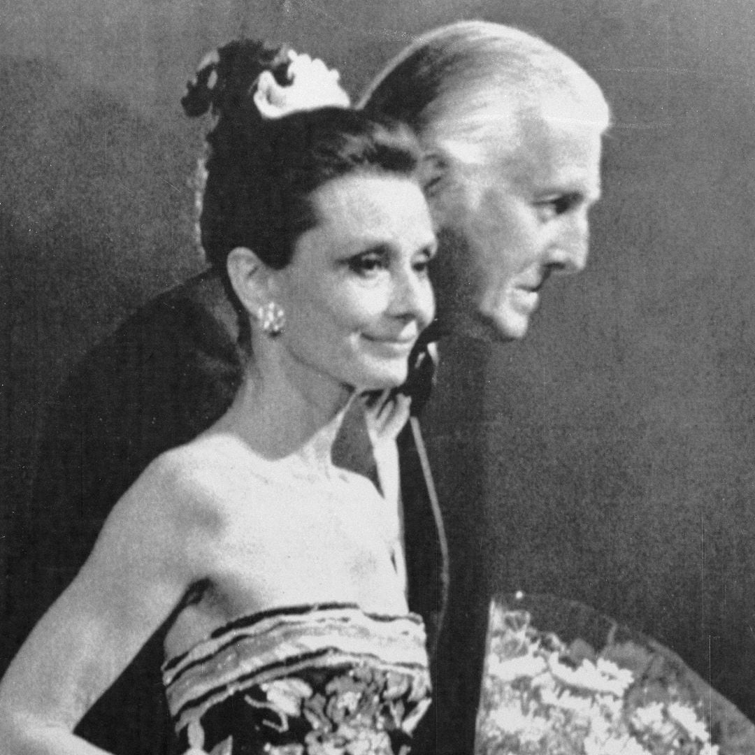Audrey y Hubert trabajaron juntos durante muchos años.