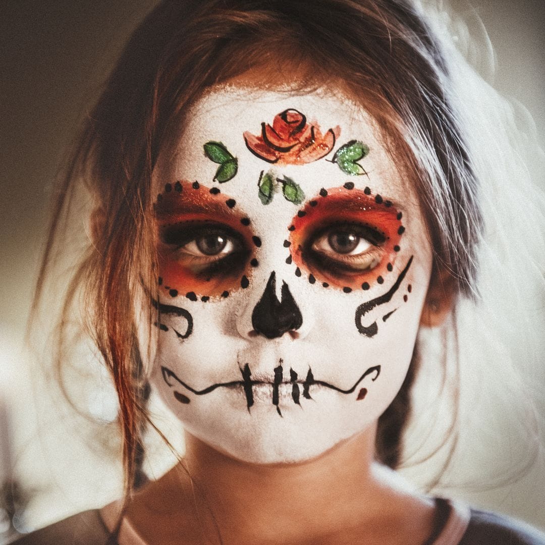 Las mejores ideas de maquillaje de Halloween fácil para niños que podrás hacer aunque no seas la mamá más hábil