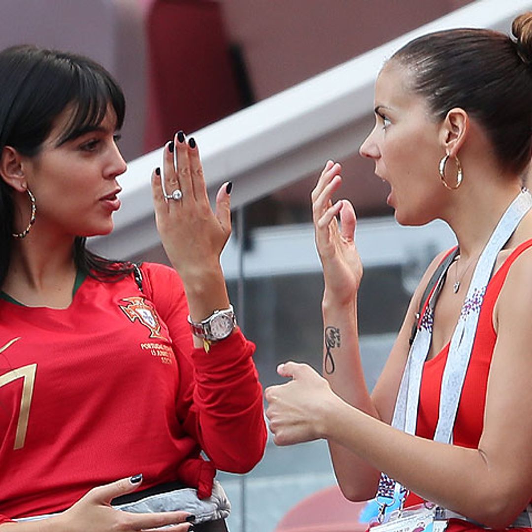 ¡Sin palabras! Georgina Rodríguez presume de anillo y deja a su amiga con la boca abierta