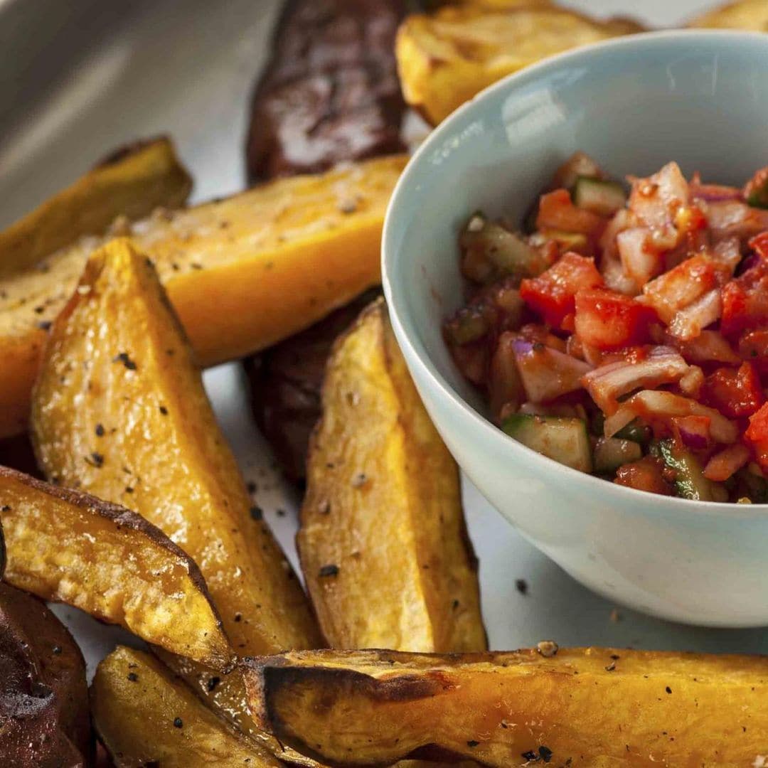 Patatas de batata al horno