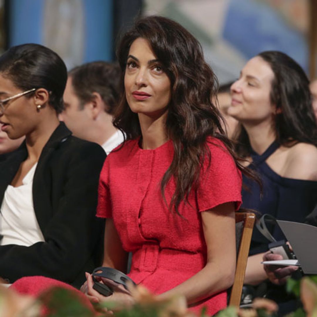 El motivo por el que Amal Clooney ha sido una de las invitadas a los Premio Nobel de la Paz