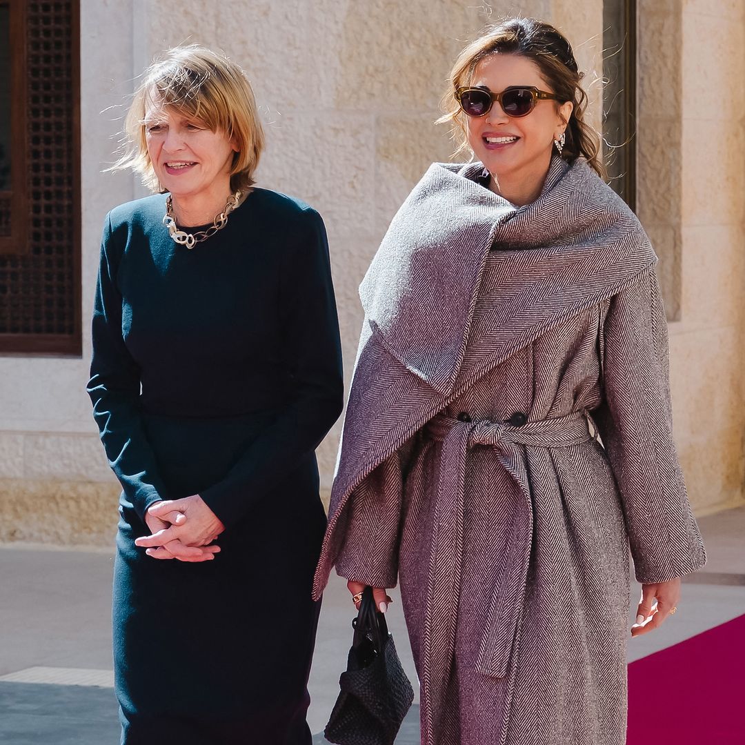 La inteligente estrategia de Elke Büdenbender en su primera cita con Rania de Jordania