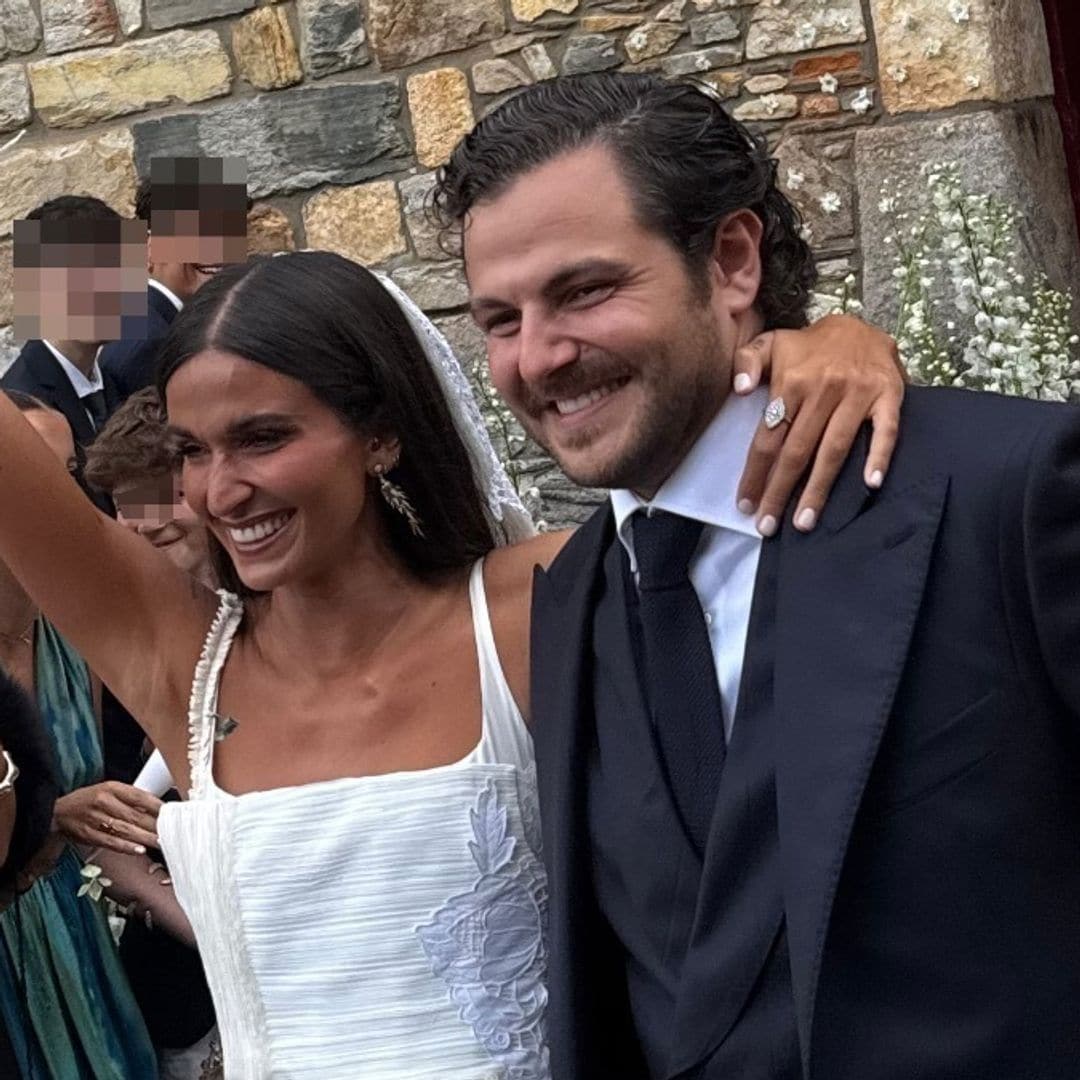 Ale Navarro y Carlos Fuente se casan en Galicia: de la emoción de los novios a la larga lista de 'influencers'