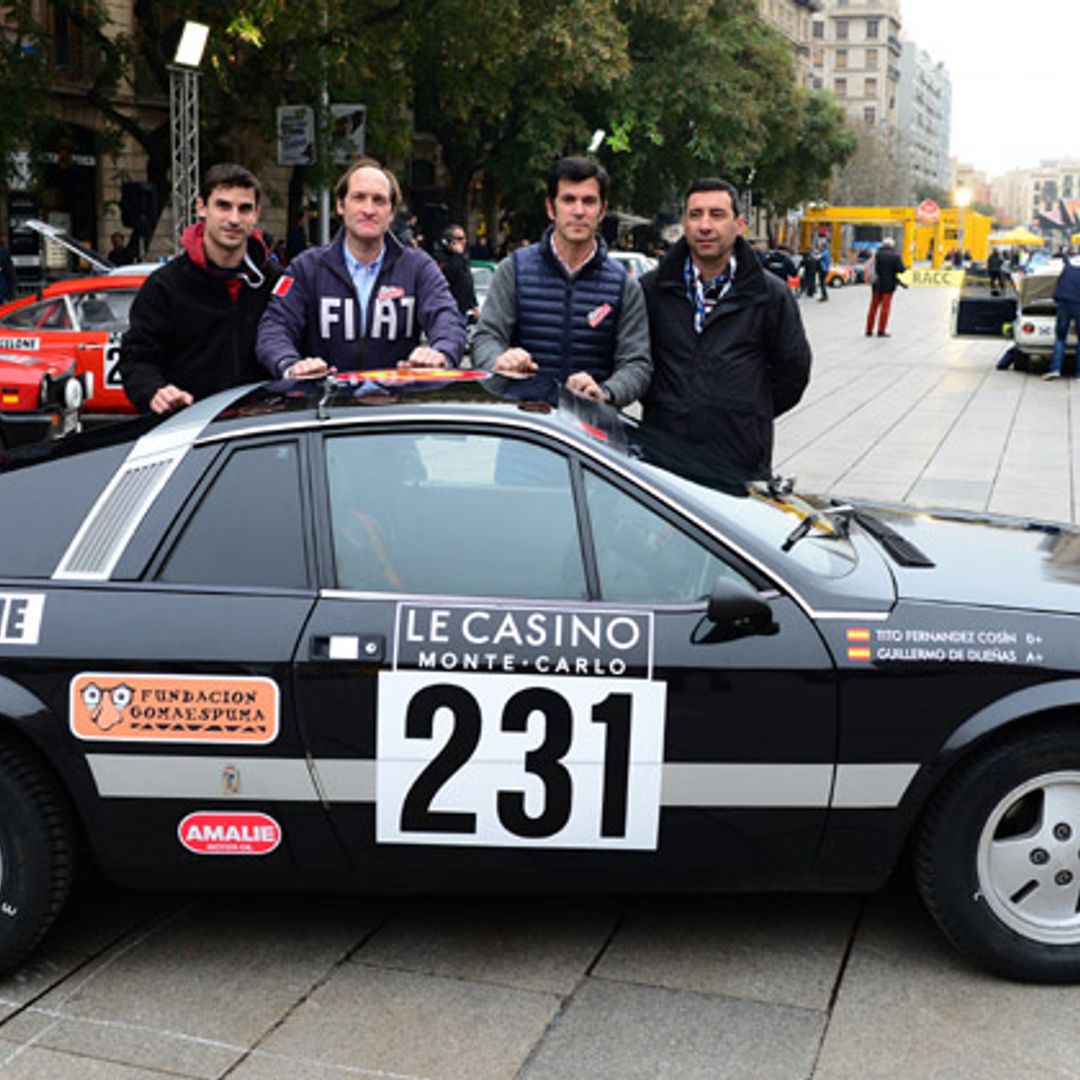 Guillermo de Dueñas corre el Rallye Monte-Carlo Historique con el apoyo de ¡HOLA! y por una buena causa