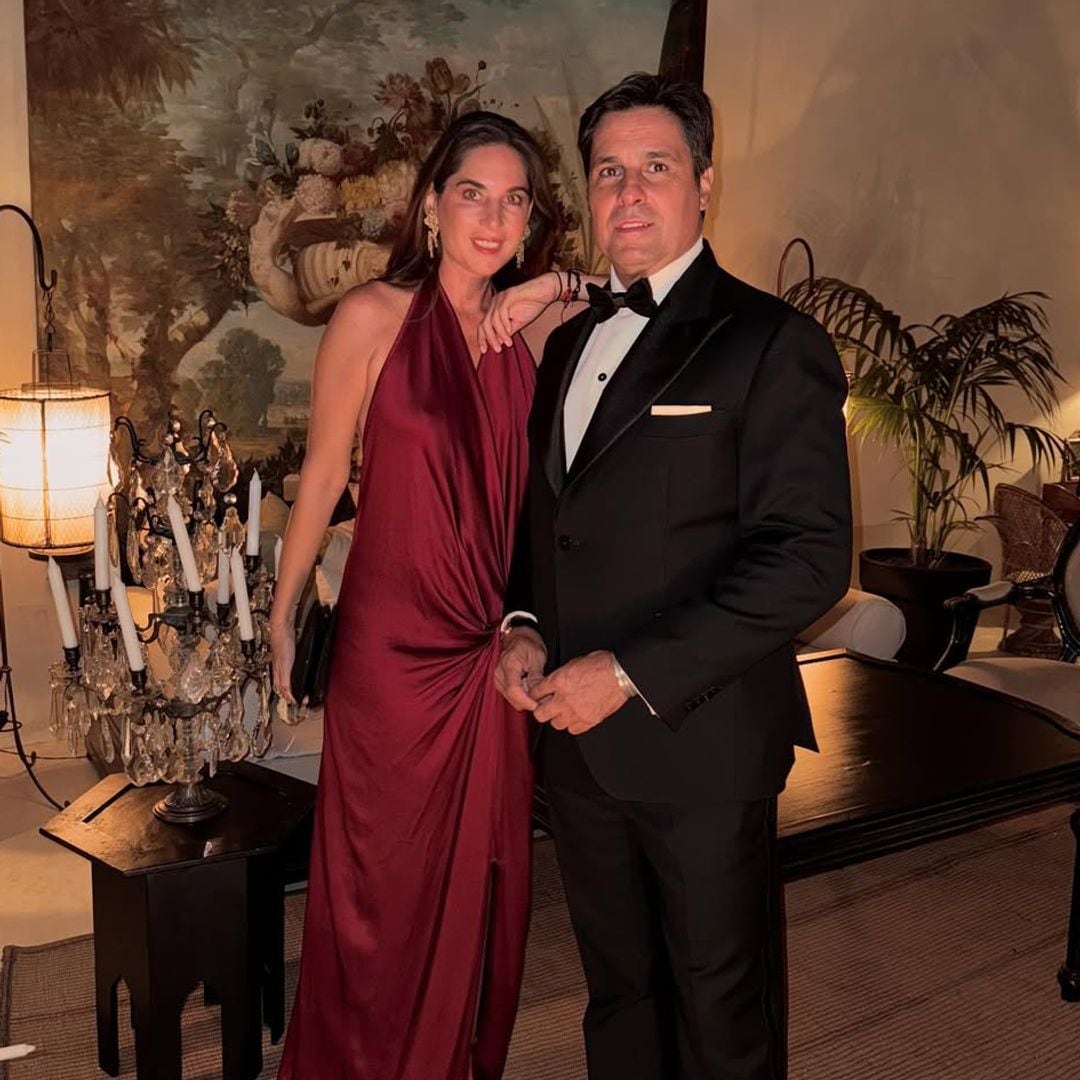 El espectacular vestido rojo que ha llevado Lourdes Montes en la fiesta más exclusiva de Marrakech junto a Francisco Rivera
