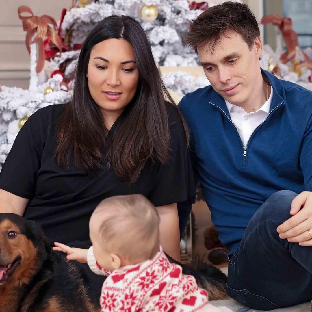 Louis y Marie Ducruet presentan a su hija, Victoire, la primera nieta de Estefanía de Mónaco