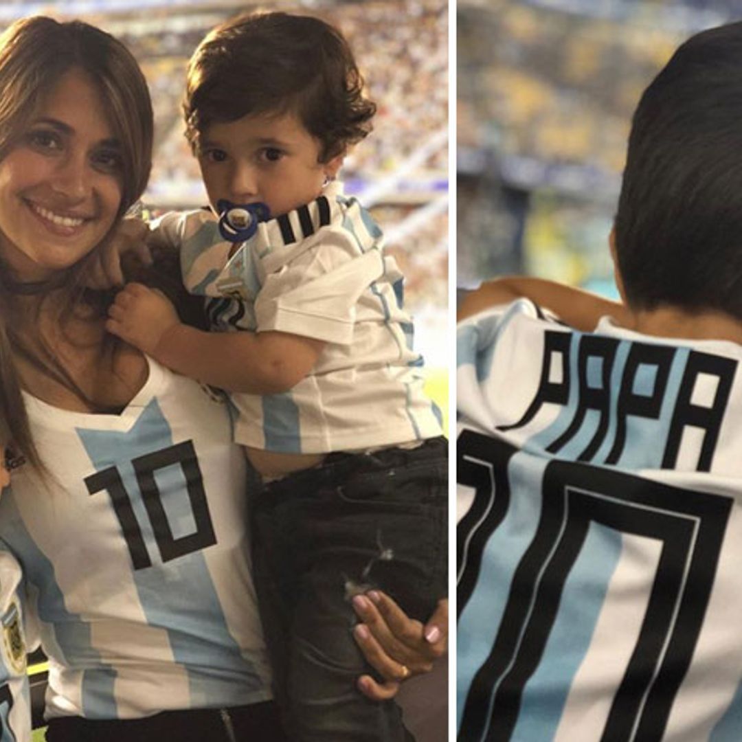 El adorable vídeo de los hijos de Leo Messi cantando para animar a su padre