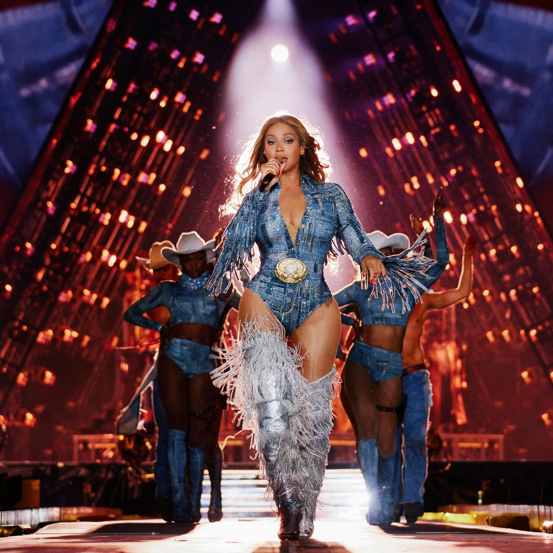 Beyoncé in a denim look