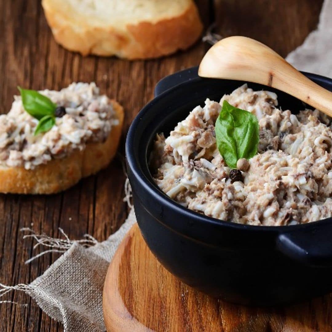 Paté de sardinas con mostaza