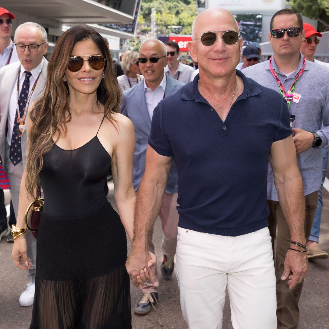 Lauren Sánchez deslumbra en Italia junto a Jeff Bezos a días de su boda