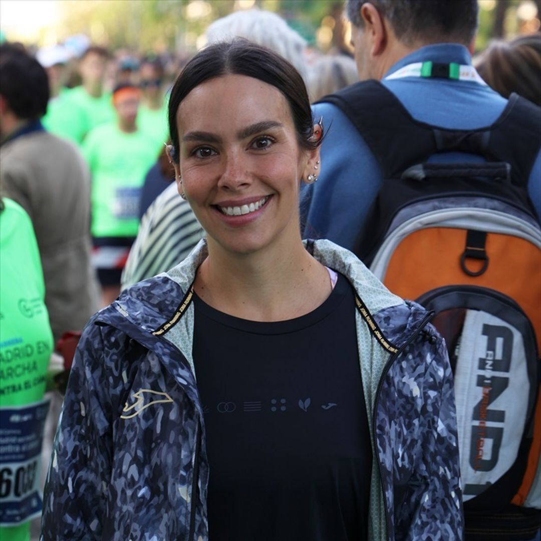 Cristina Pedroche, protagonista de la carrera solidaria contra el cáncer, señala a su apoyo clave en el cuidado de sus hijos (y la única persona en la que confía)