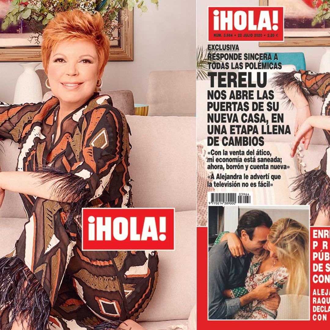 Exclusiva en ¡HOLA!, Terelu Campos nos abre las puertas de su nueva casa, en una etapa llena de cambios