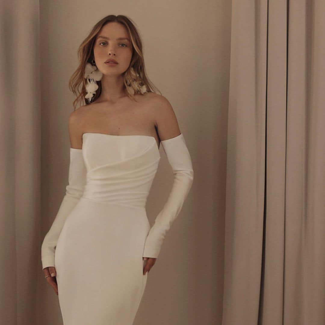 Sencillos, pero modernos, así son los vestidos de novia de Lihi Hod