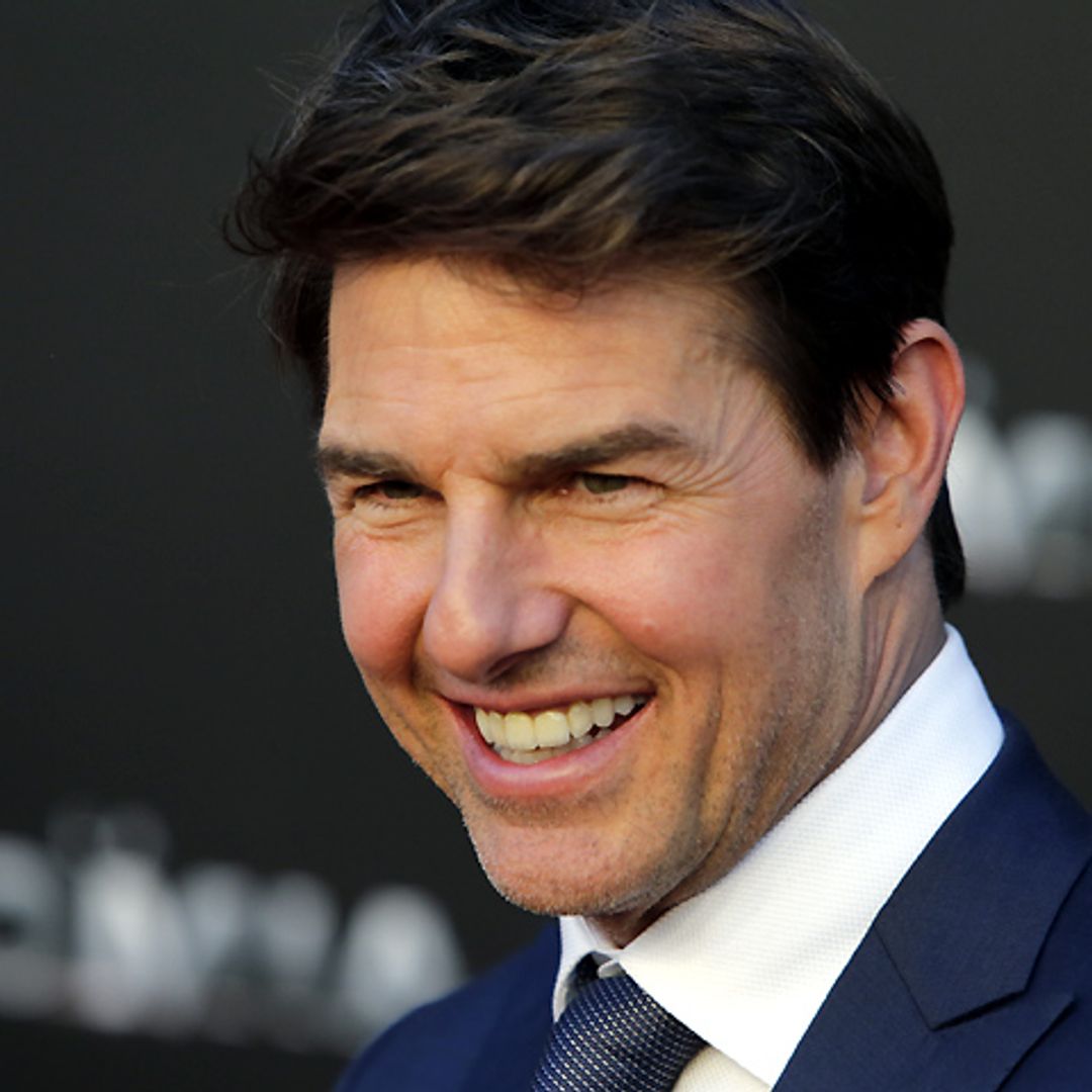 Tom Cruise recuerda a Penélope Cruz a su paso por Madrid