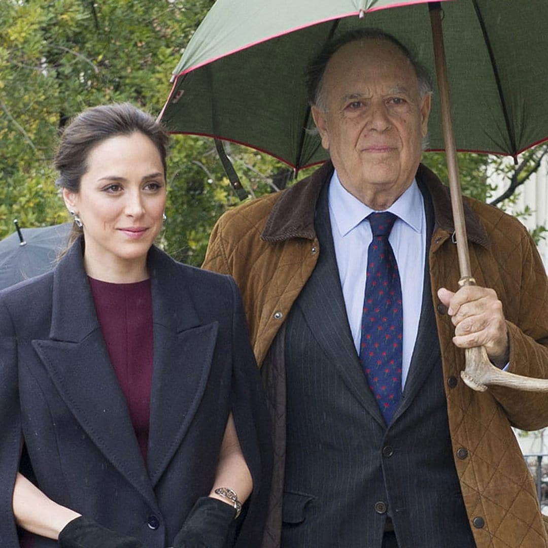 Tamara recuerda a su padre, Carlos Falcó, en el día en el que cumpliría 84 años: 'Te echo de menos'