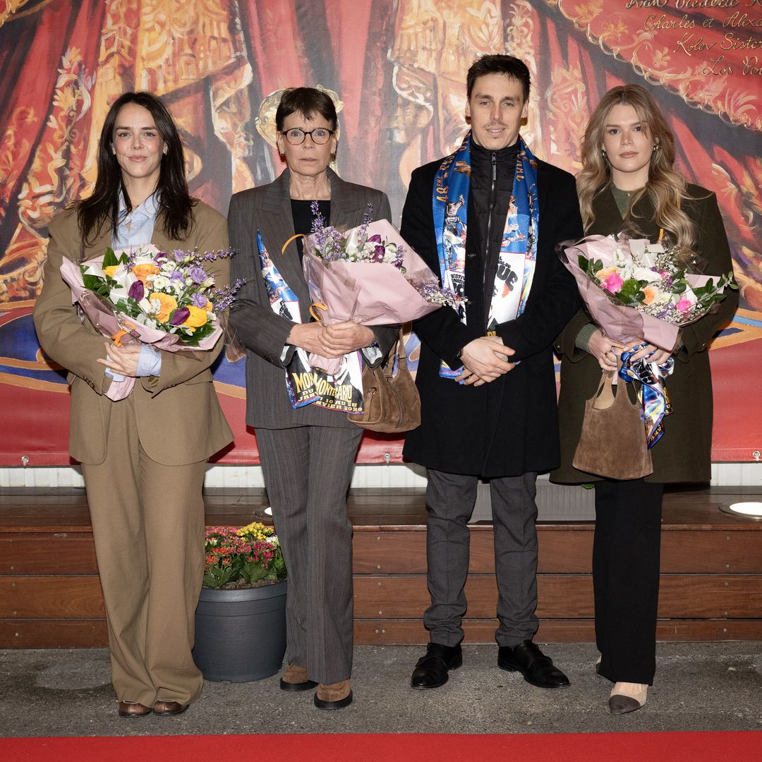 Pauline Ducruet, Estefanía de Mónaco, Louis Ducruet y Camille Gottlieb