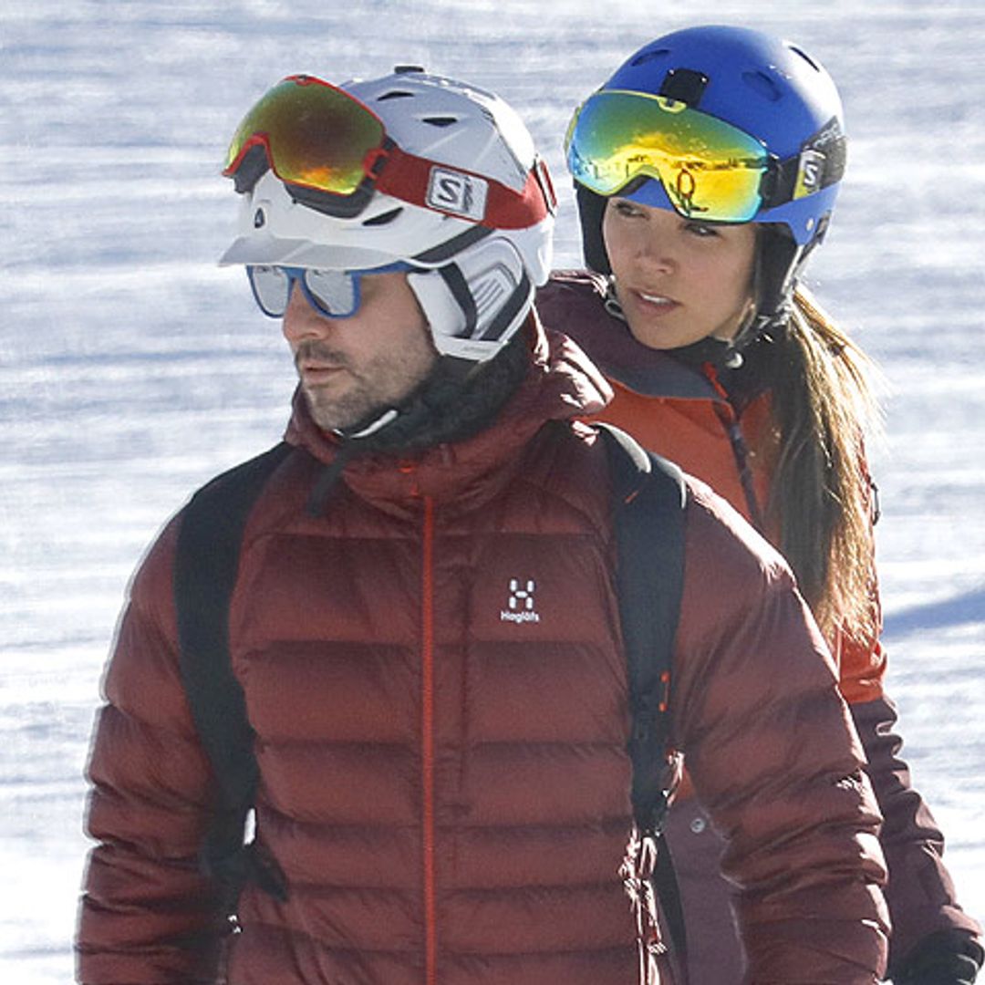 David Bisbal y Rosanna Zanetti, ¡la pareja que esquía unida, permanece unida!