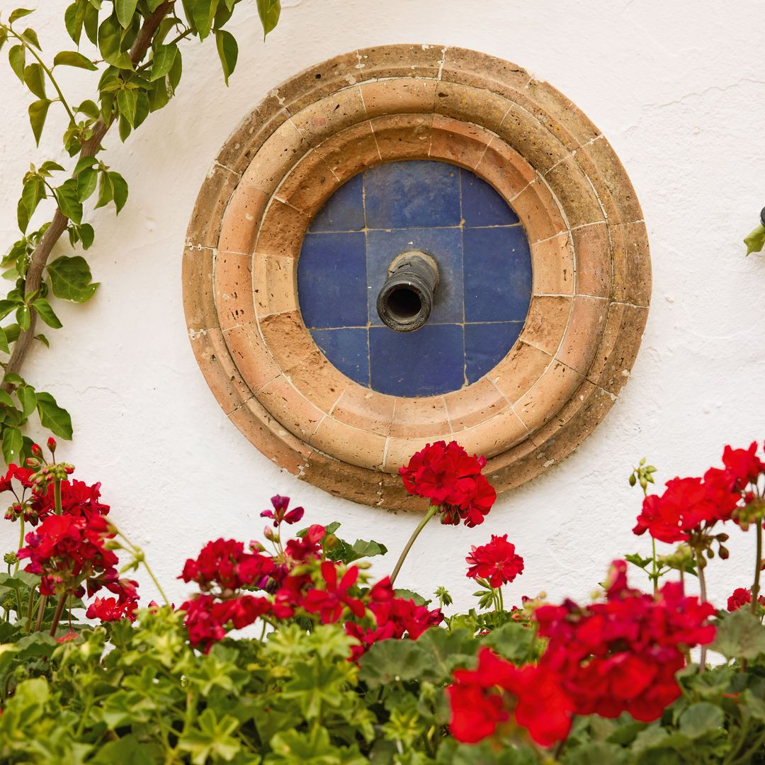 La mística fuente 'esfera' de la casa
