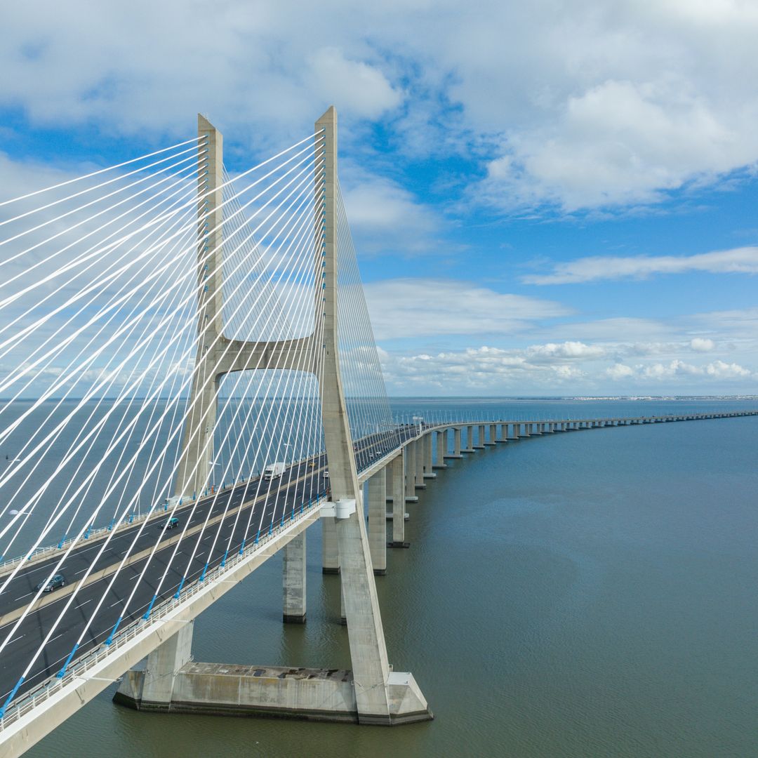 Puente Vasco de Gama, Lisboa, Portugal
