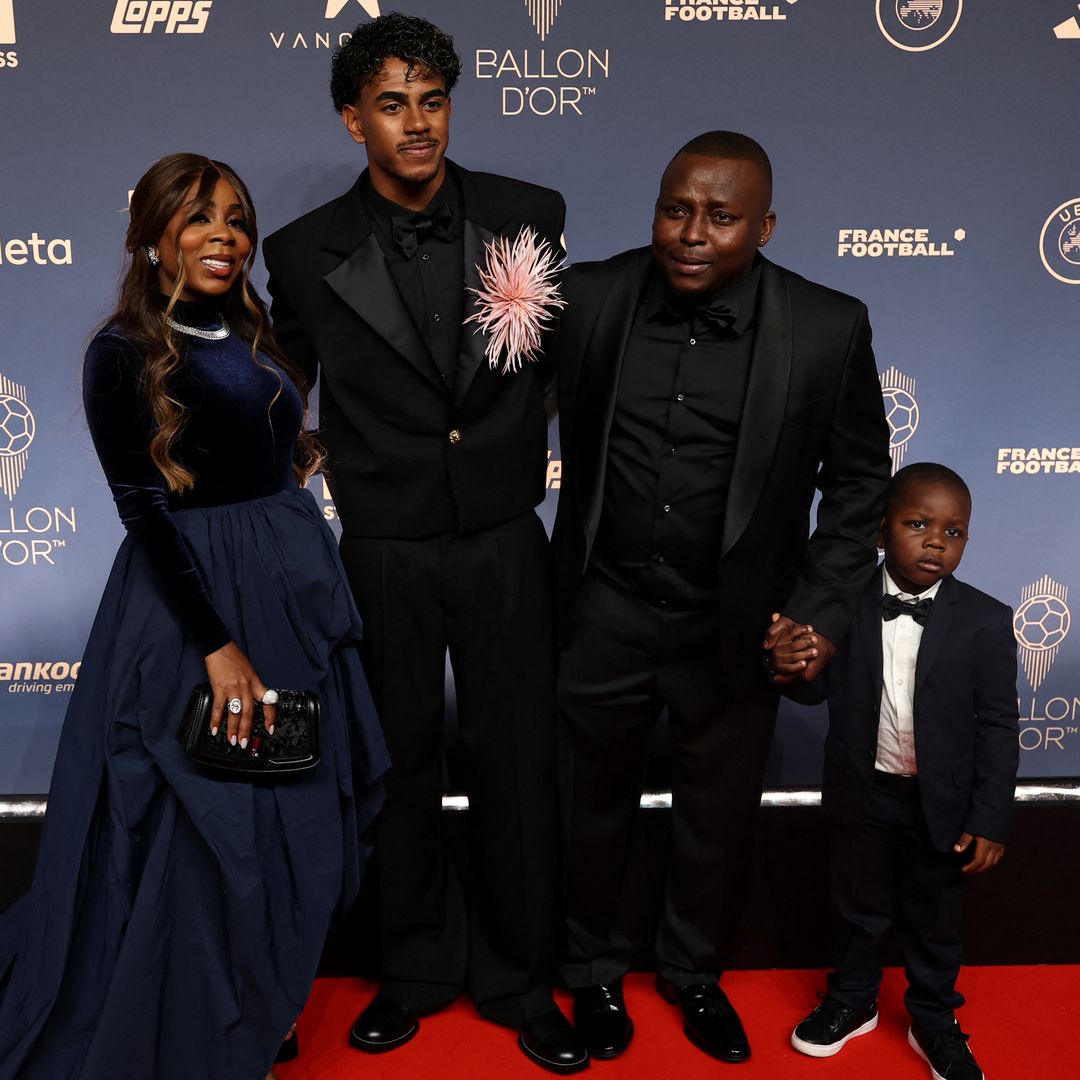 Keyne se convierte en el gran protagonista de la noche en Londres: las fotos del hermano de Lamine Yamal en el Balón de Oro