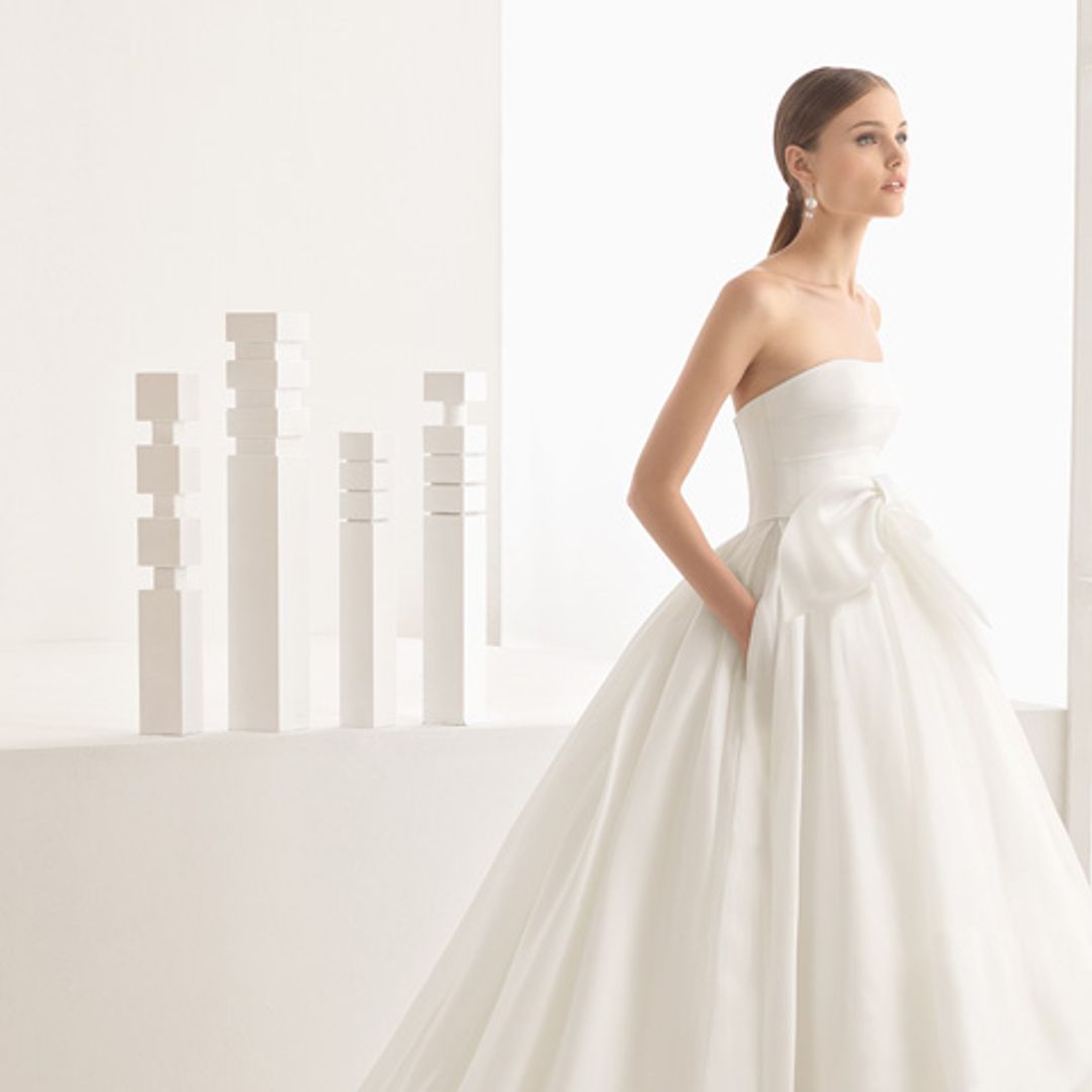 Tres vestidos de Rosa Clará para una boda de ensueño