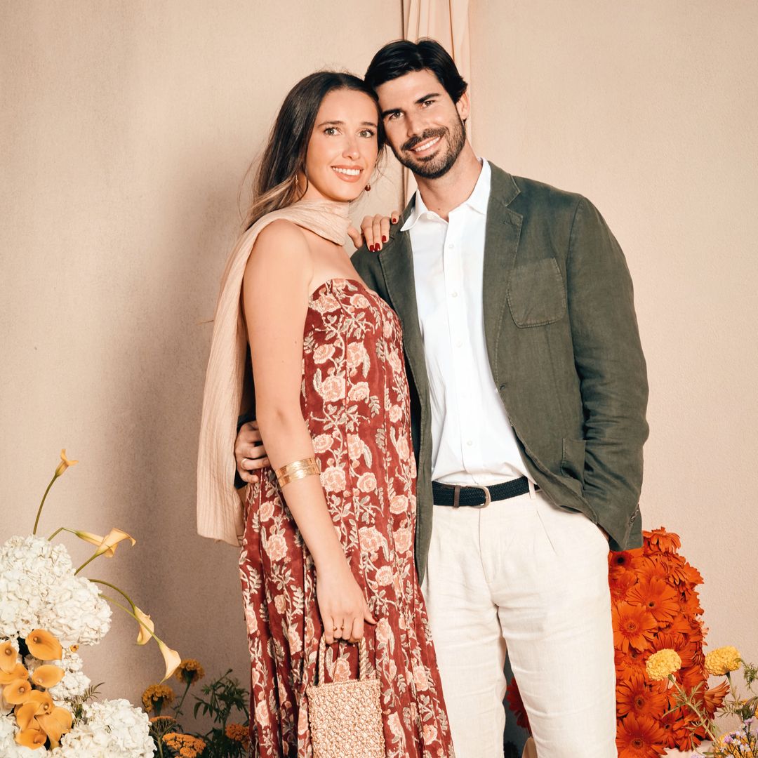 Leticia Domenech con su marido, el futbolista Ignacio Monsalve