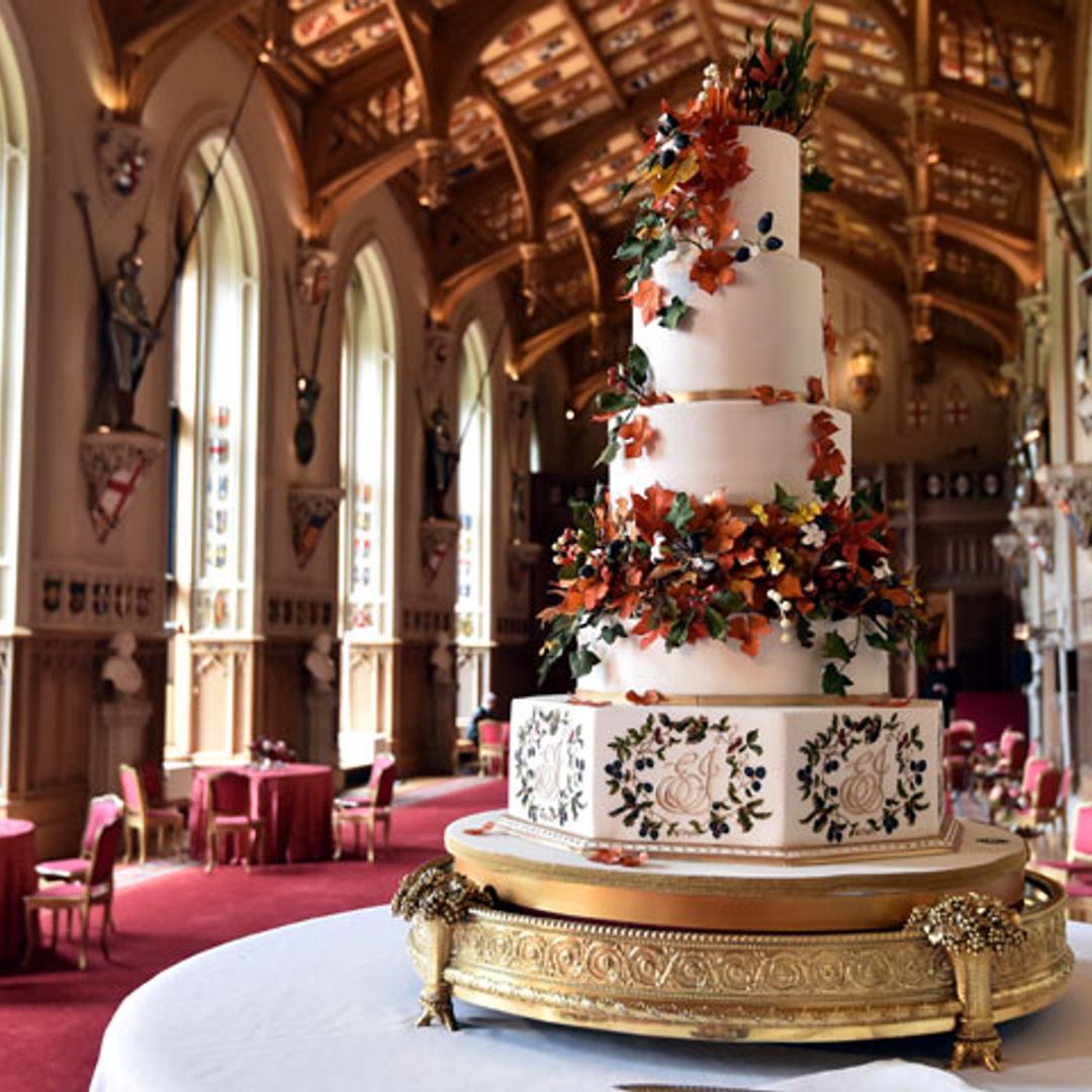 Así es la espectacular (y otoñal) tarta nupcial de Eugenia de York y Jack Brooksbank