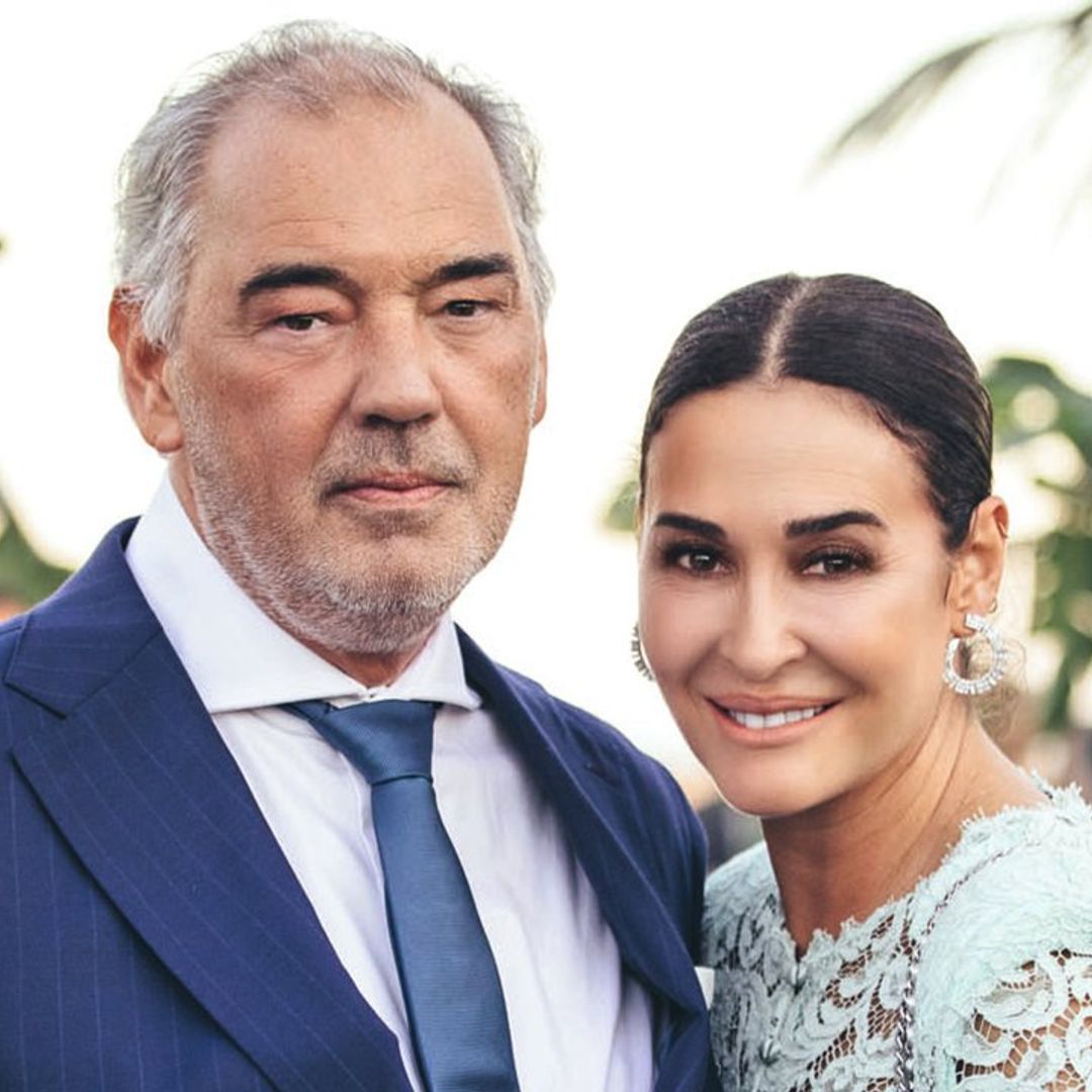 Vicky Martin Berrocal, una invitada perfecta en la boda de Lapo Elkann y Joana Lemos con un vestido de plumas y guipur
