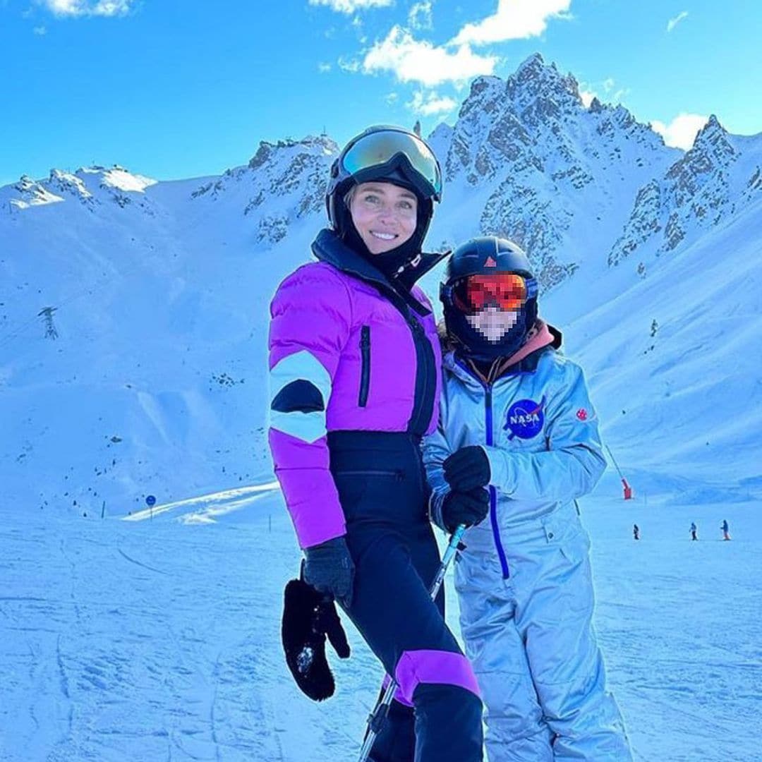 ¡Saltos increíbles y mucha adrenalina! Elsa Pataky y Chris Hemsworth disfrutan de la nieve con sus tres hijos