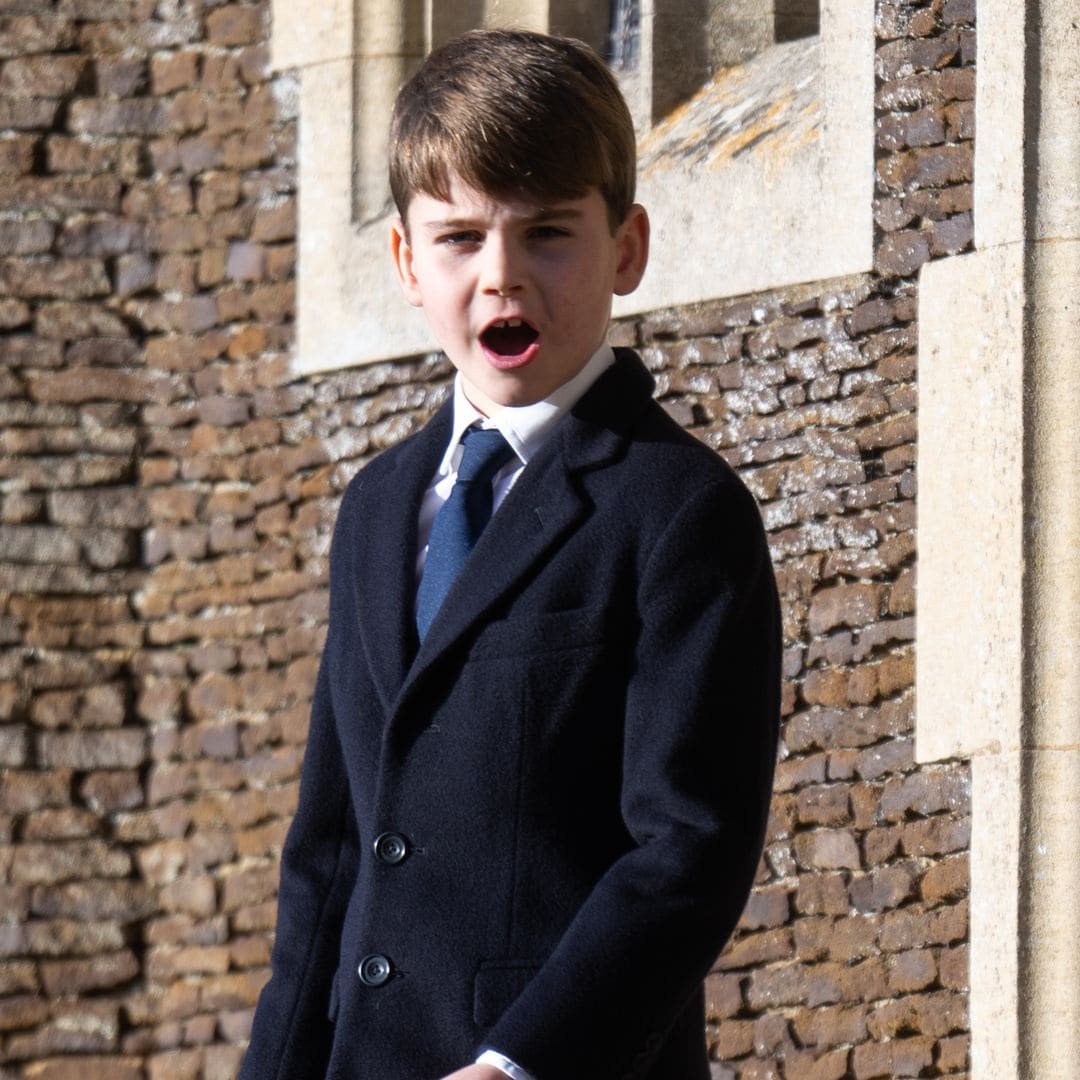 La divertida reacción de siete palabras del príncipe William al enorme regalo navideño de su hijo Louis