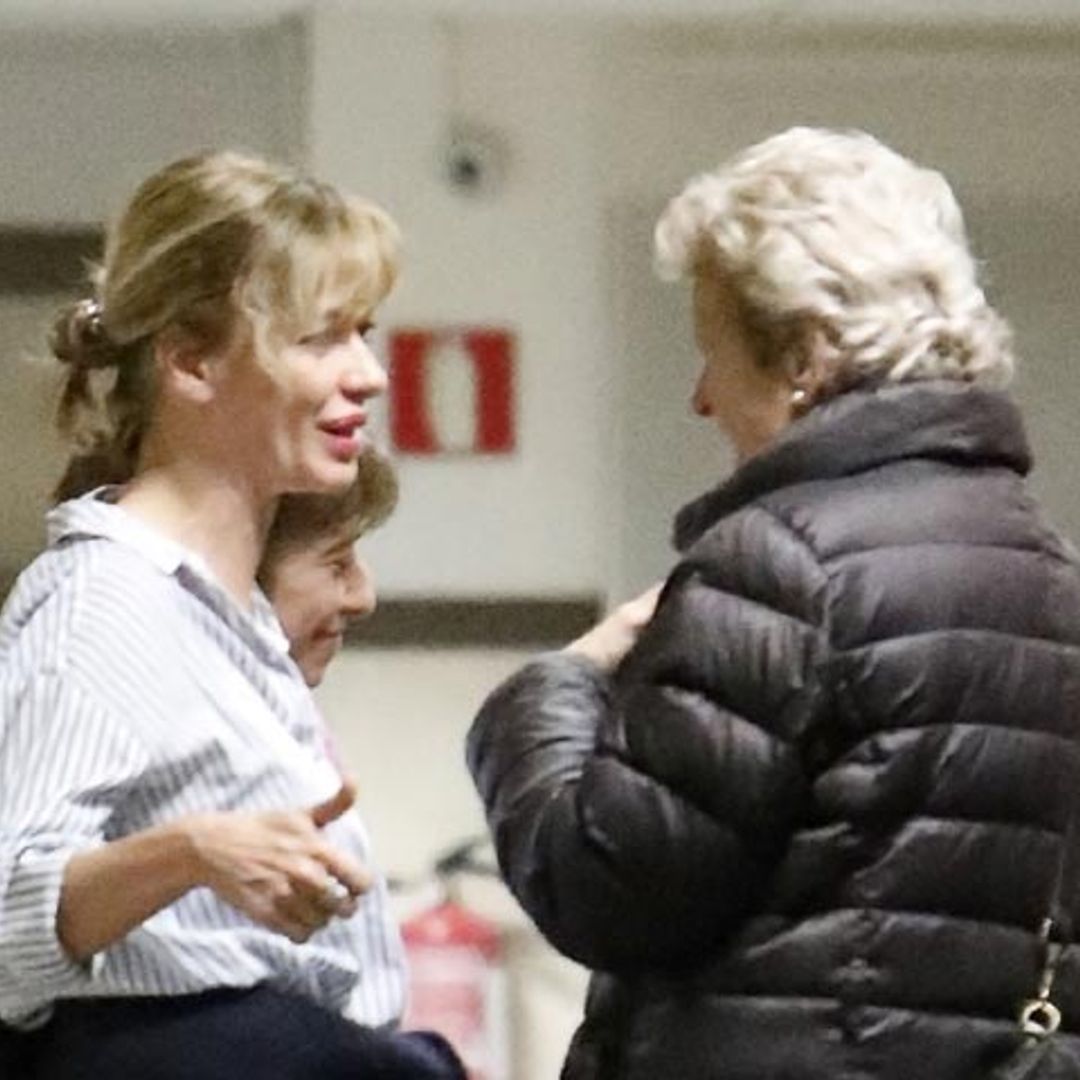 Susanna Griso, arropada por los suyos tras la muerte de su madre