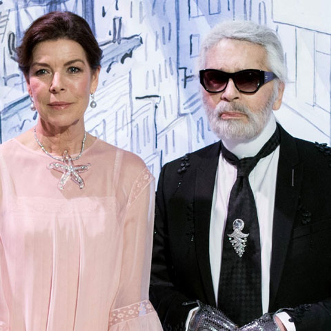 La fascinante historia de Karl Lagerfeld y Carolina de Mónaco, su otra musa