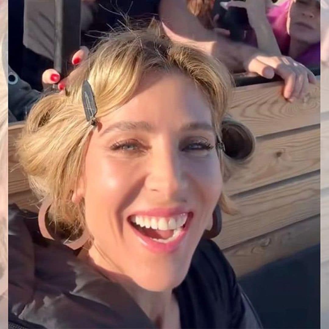 Elsa Pataky muestra su faceta más divertida en su regreso a España ¡a bordo de un curioso jeep!