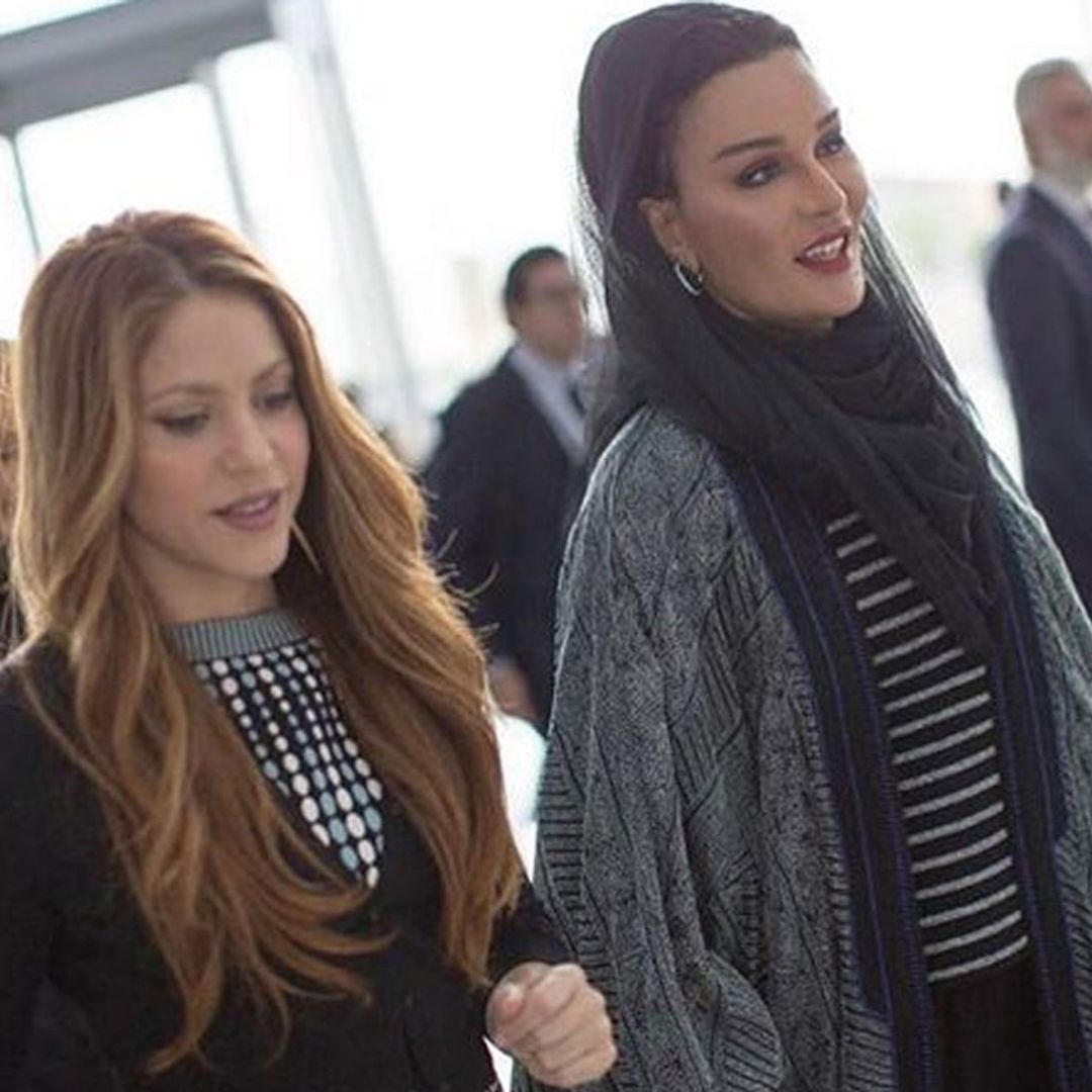 El inesperado encuentro de Shakira con la fabulosa exjequesa de Catar