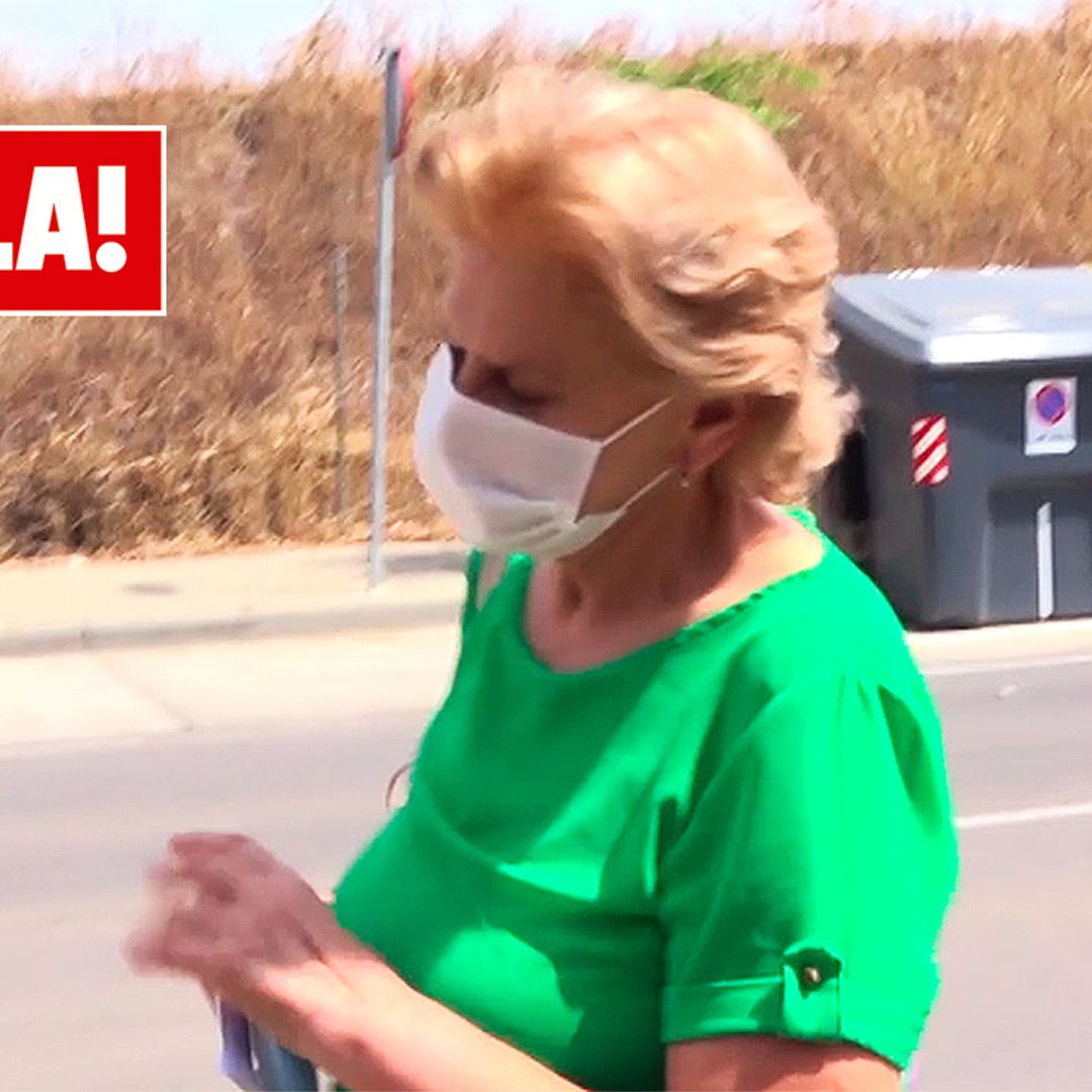 EXCLUSIVA: Primeras imágenes de Carmen Bazán, muy emocionada, tras el fallecimiento de Humberto Janeiro