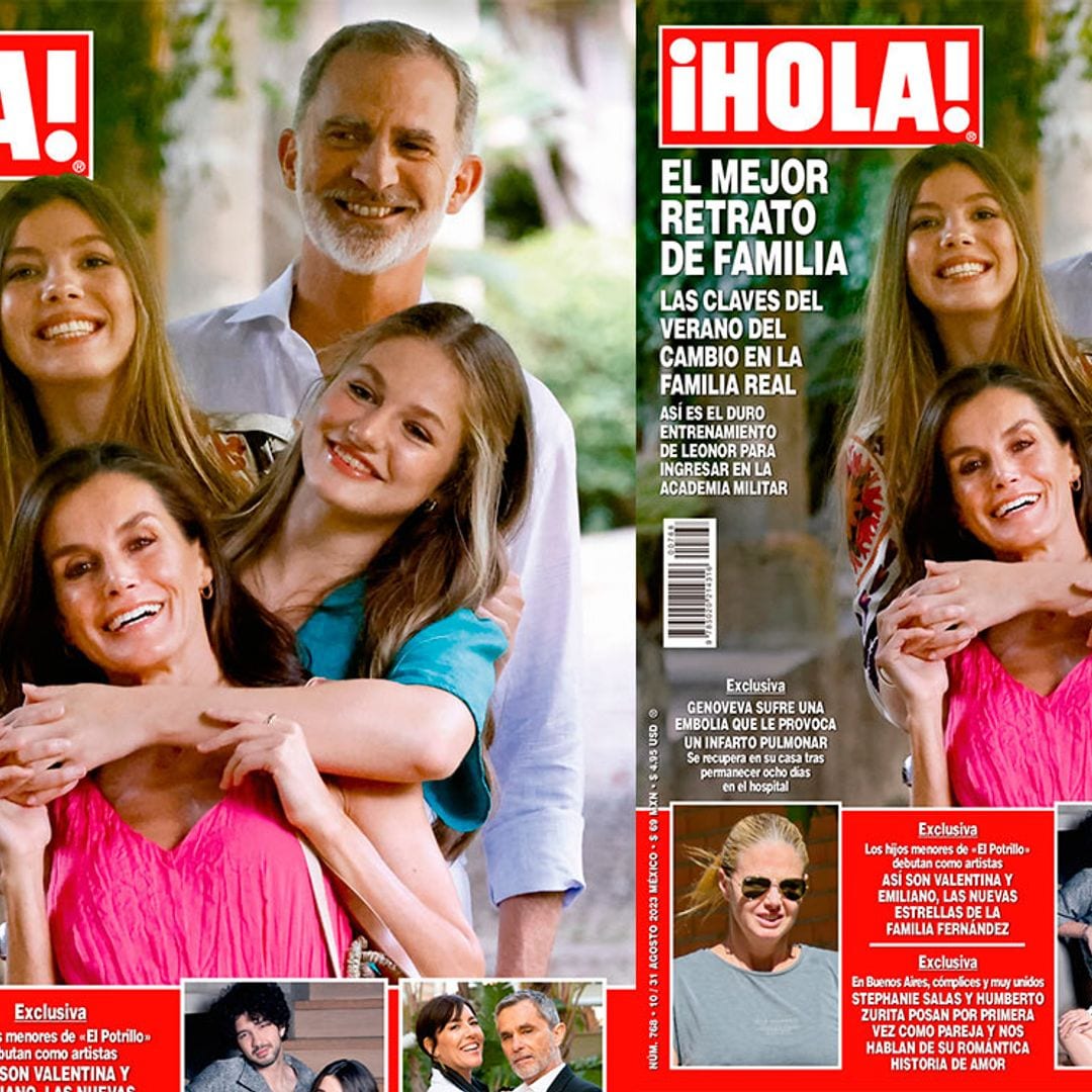 En ¡HOLA!, los Reyes de España y su veraneo más especial en Mallorca: de su posado familiar a sus «escapadas»