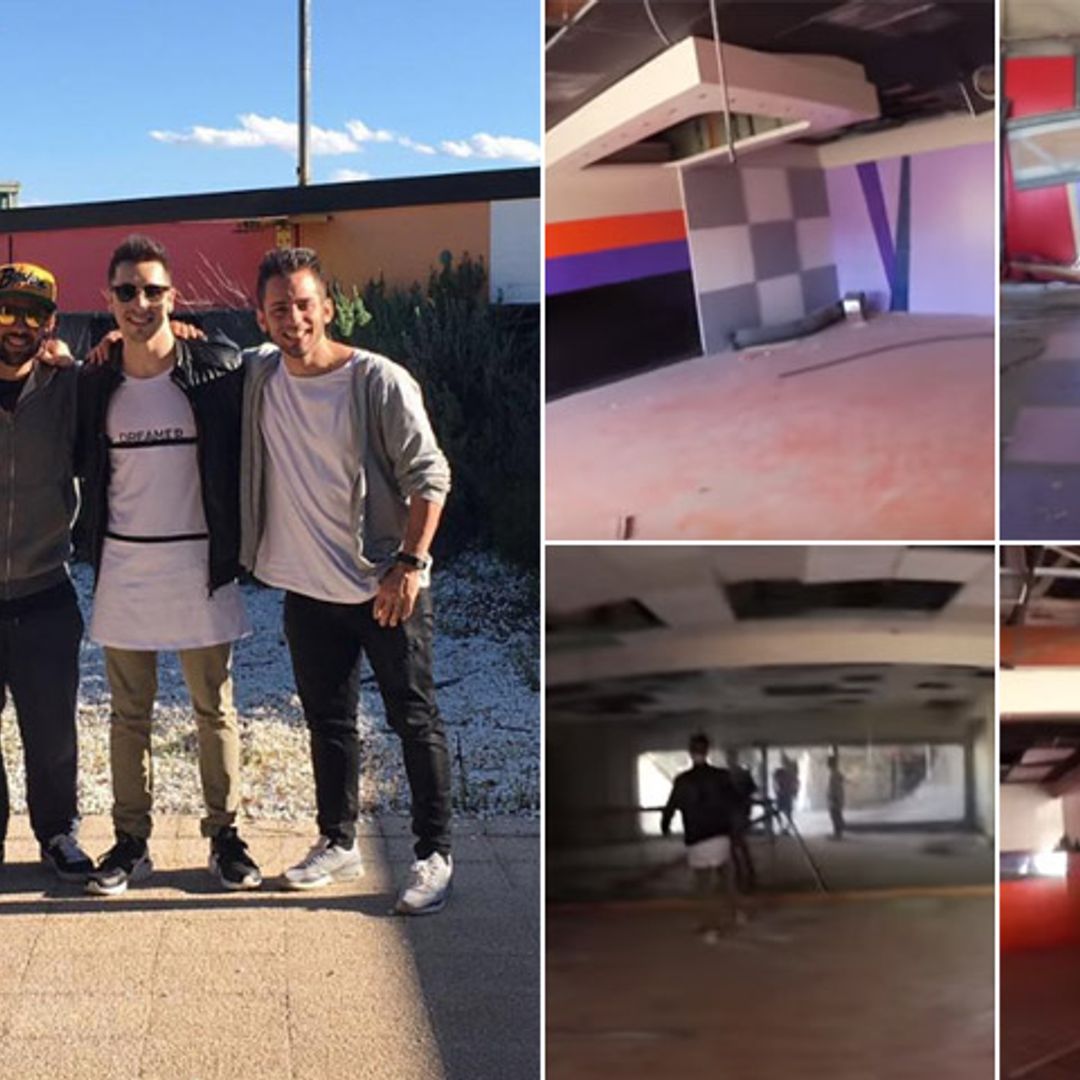 Cuatro exconcursantes de 'Fama, ¡a bailar!' visitan la academia abandonada y... así es como ha quedado