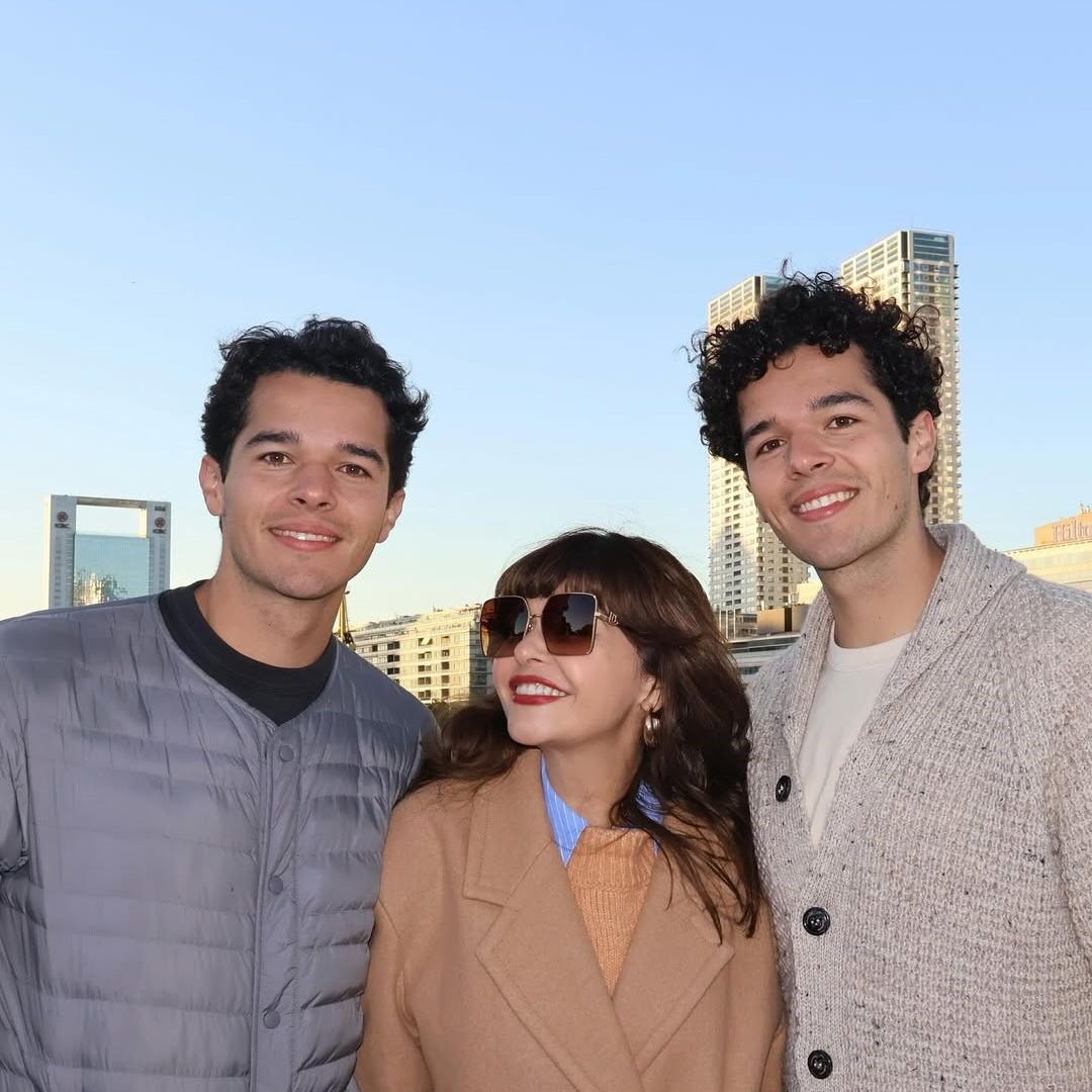 Itatí Cantoral y sus hijos disfrutan de unas divertidas vacaciones en Argentina