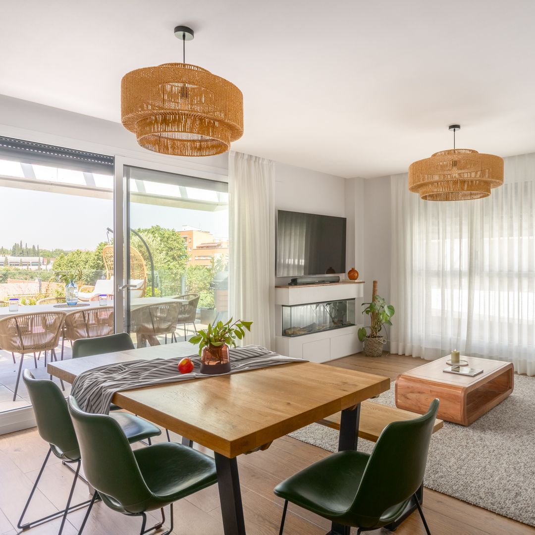 Sin tirar un solo tabique: las claves para transformar un ático de 200 m² en Madrid Río, con terraza y para toda la familia