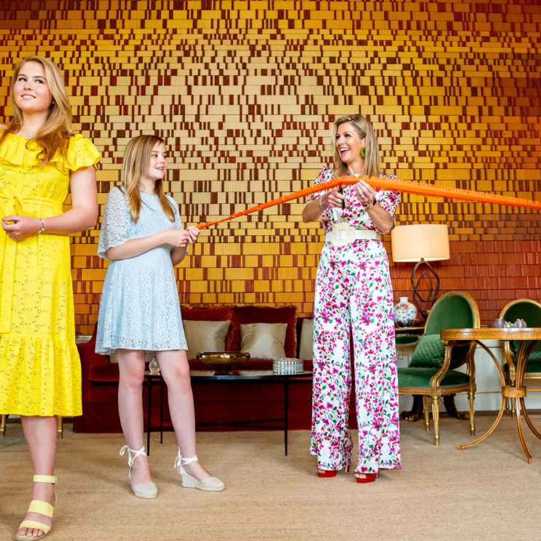 Amalia, Alexia y Ariane de Holanda vuelven a protagonizar el posado más divertido