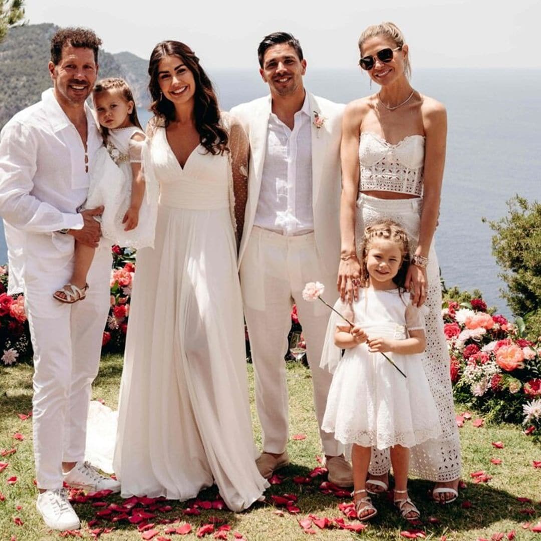 El álbum con las fotos inéditas de la boda de Giovanni, el hijo de Diego Simeone