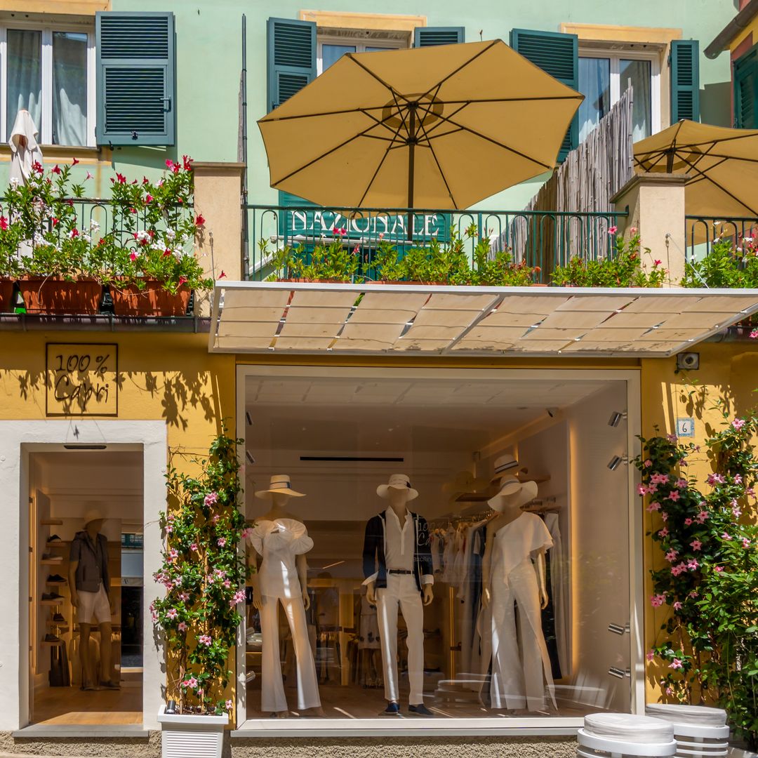 Portofino, boutique, Costa Amalfitana, Italia