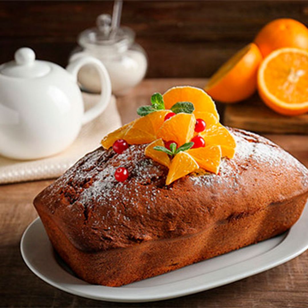 Bizcocho con aromas cítricos