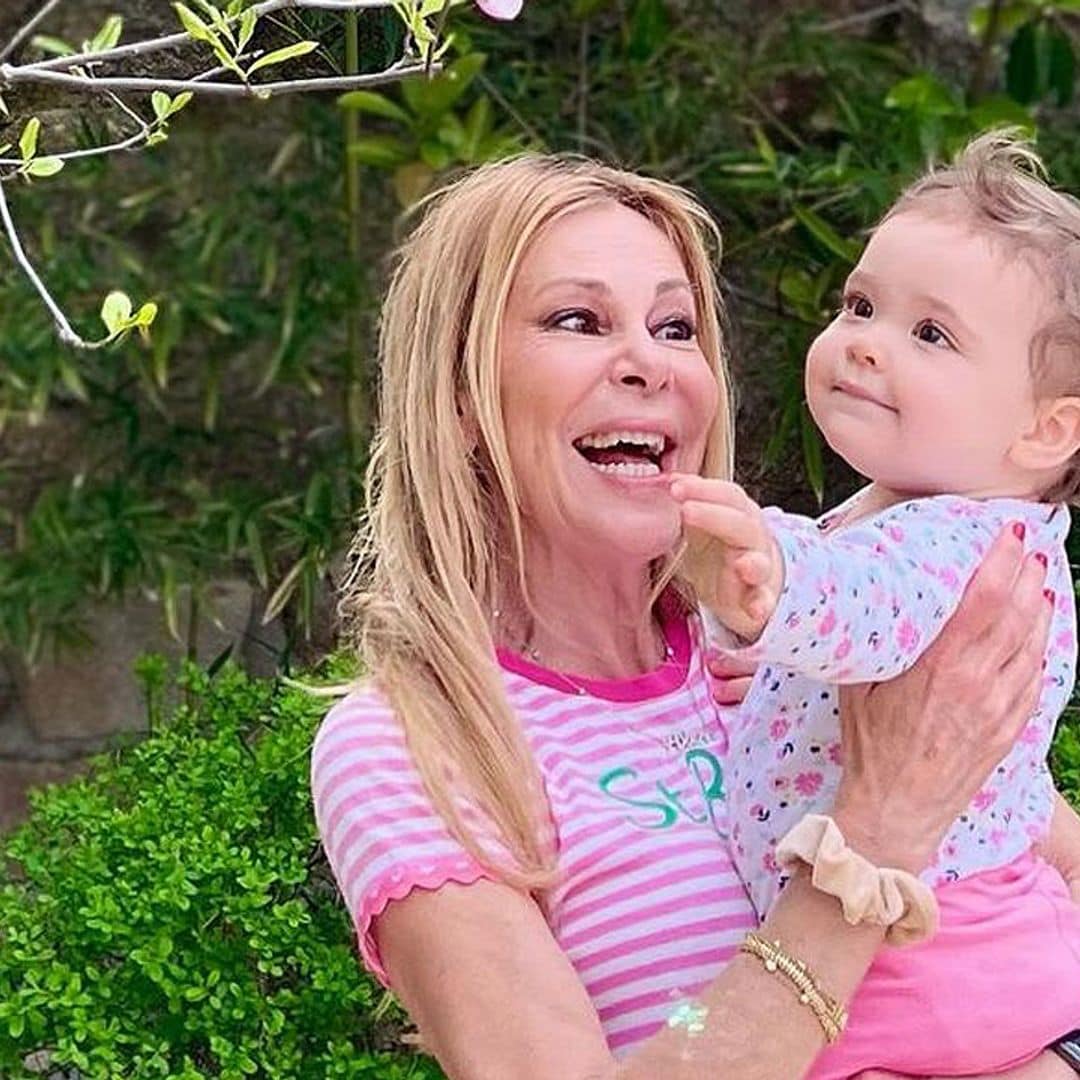 La felicidad de Ana Obregón al ‘volver a vivir la primavera’ a través de los ojos de su hija Anita