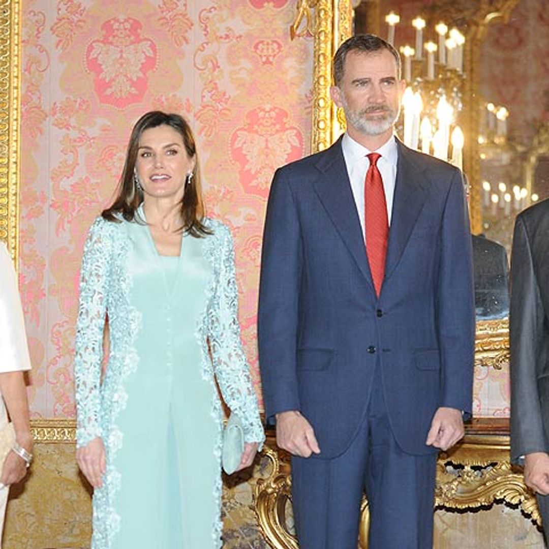 Los Reyes homenajean al Premio Cervantes Sergio Ramírez con un almuerzo en el Palacio Real