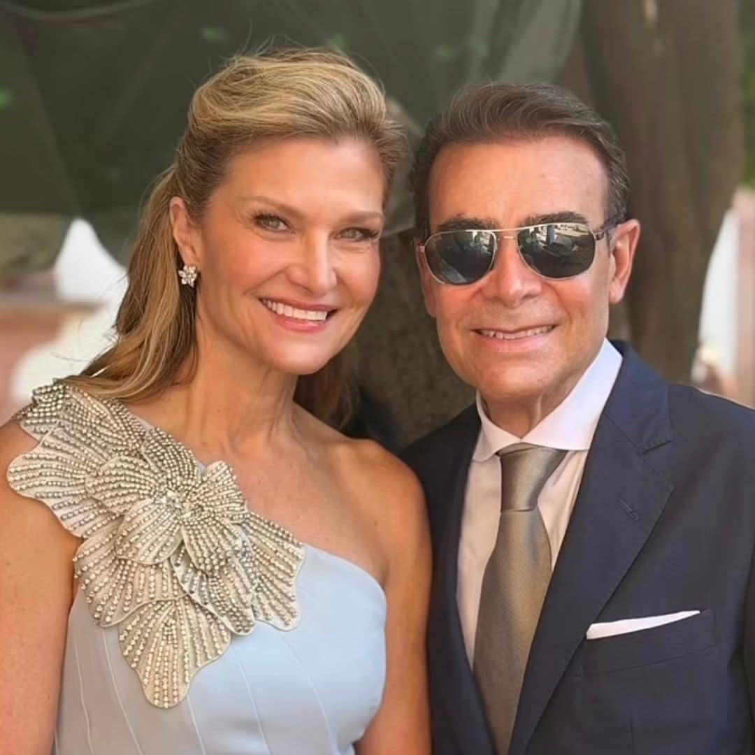 Toño Mauri cumple su sueño de atestiguar la boda religiosa de su hijo