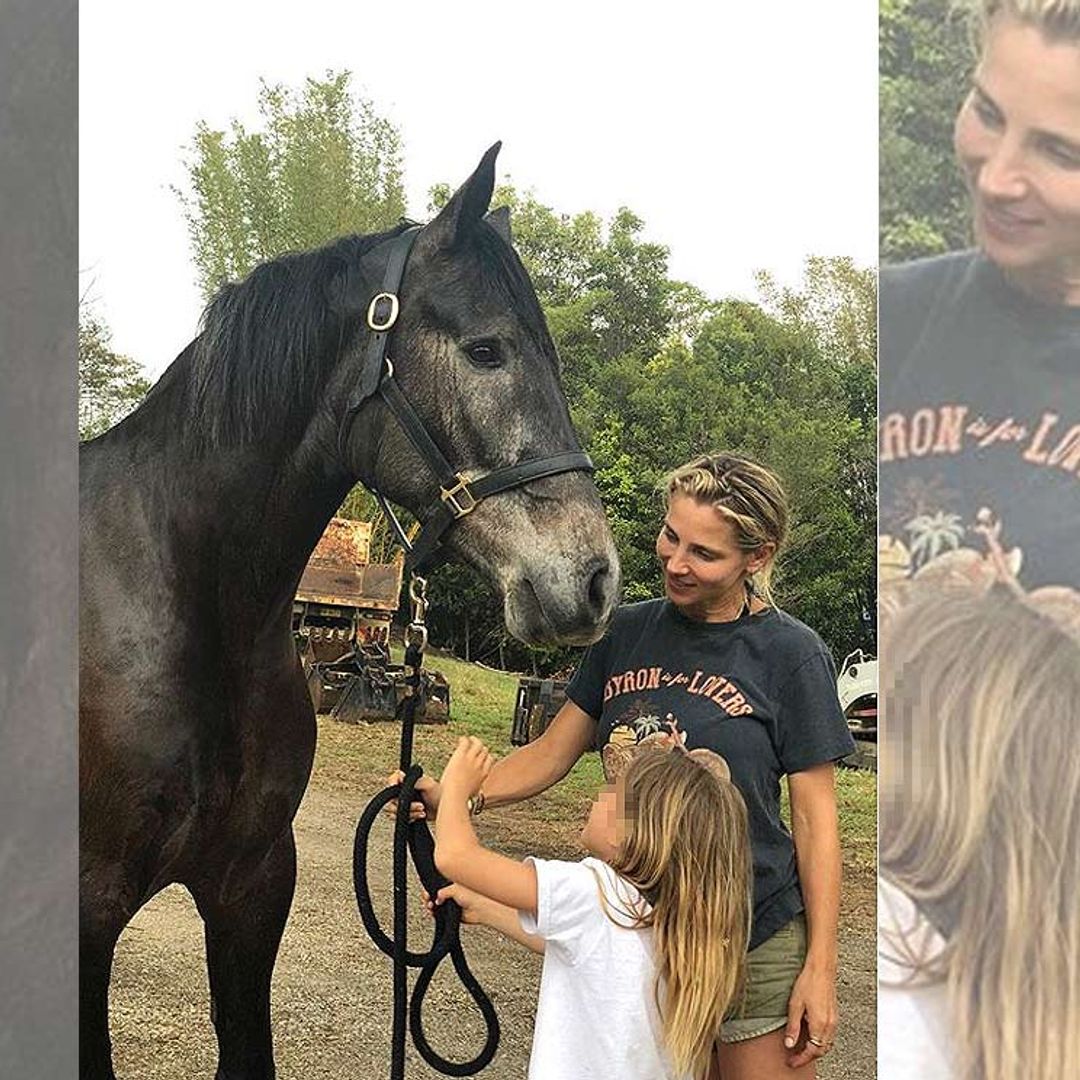 Guantes, jeringuilla... La hija de Elsa Pataky tiene clara su profesión con tan solo 7 años