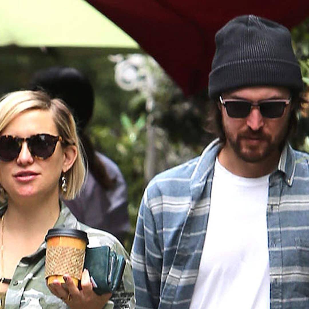 Kate Hudson luce tripita en una jornada de compras en familia