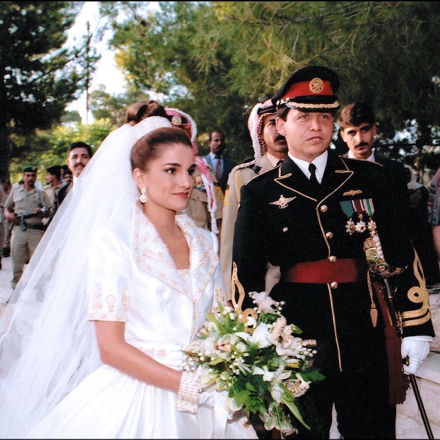 Boda Rania de Jordania