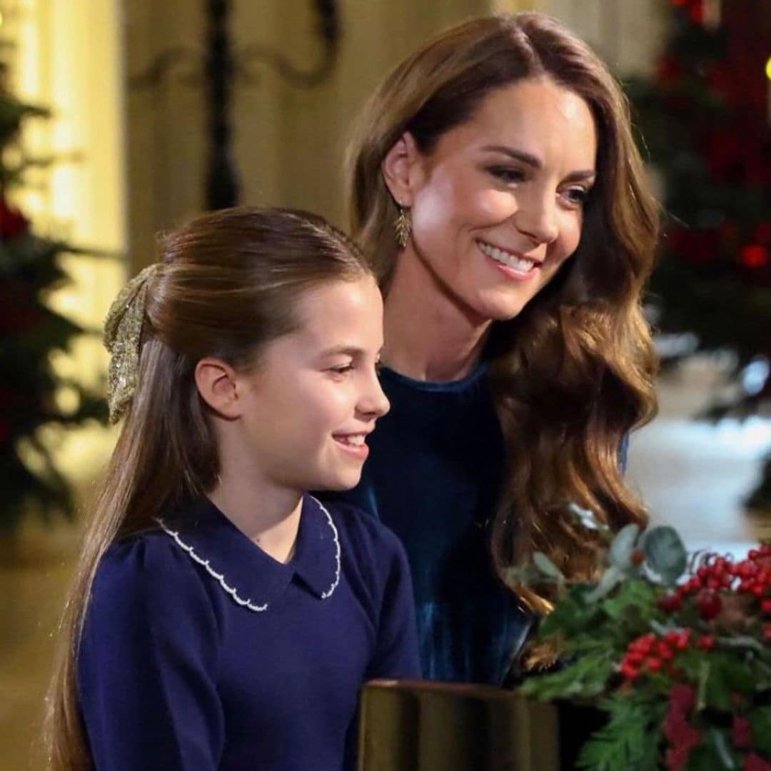 El emocionante dueto de Kate Middleton con su hija Charlotte al piano en su tradicional concierto de villancicos
